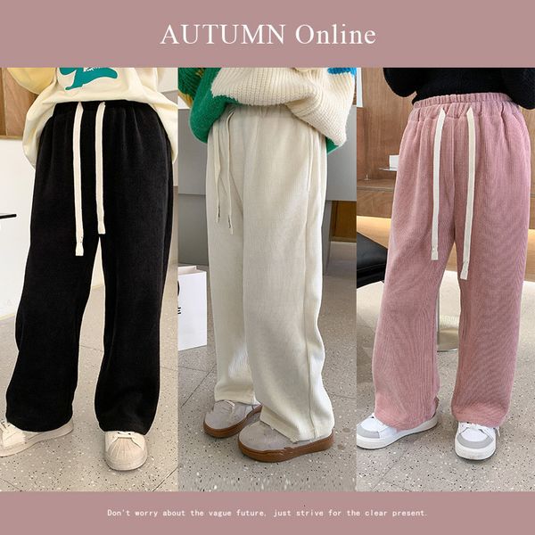trousers autumn light luxury fashion kids korean casual trousers girls comfortable casual corduroy strait pant boutique clothing 230821, Blue
trousers autumn light luxury fashion kids korean casual trousers girls comfortable casual corduroy strait pant boutique clothing 230821, Blue