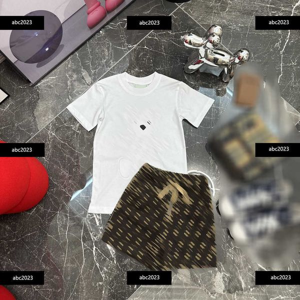 new kids designer clothes child sets baby clothes summer 2pcs alphabet animal print tshirt and khaki shorts breathability products new listi, White
new kids designer clothes child sets baby clothes summer 2pcs alphabet animal print tshirt and khaki shorts breathability products new listi, White