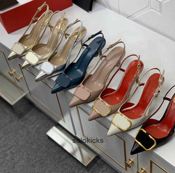 toe valentinolies women high heel sandal 8cm thin heel red wedding shoes genuine leather metal v buckle pointed single shoes sexy, Black
toe valentinolies women high heel sandal 8cm thin heel red wedding shoes genuine leather metal v buckle pointed single shoes sexy, Black