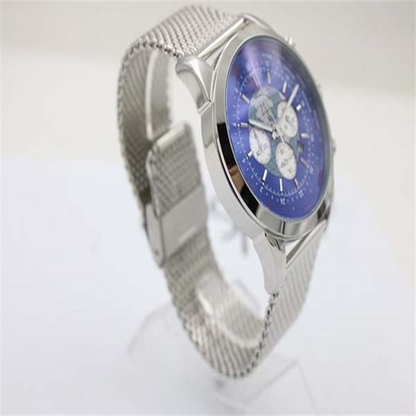 limited edition transocean chronograph b01 unitime worldtimer quartz chronograph mens wristwatch phantom blue face stainless steel256o, Slivery;brown 
limited edition transocean chronograph b01 unitime worldtimer quartz chronograph mens wristwatch phantom blue face stainless steel256o, Slivery;brown