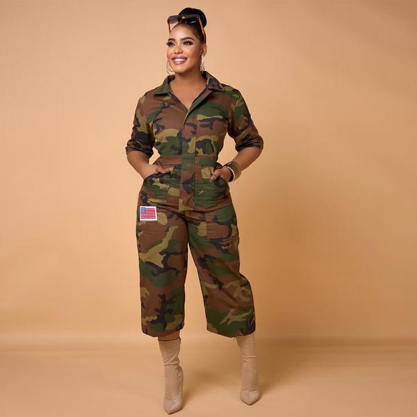 women s jumpsuits rompers felyn 2023 quality fashion design camouflage turn down collar half sleeve casual bodycon 230821, Black;white
women s jumpsuits rompers felyn 2023 quality fashion design camouflage turn down collar half sleeve casual bodycon 230821, Black;white