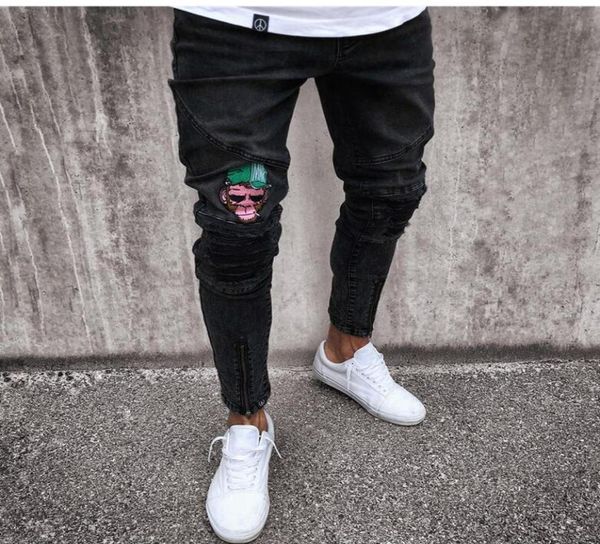 2019 men stylish ripped denim pants biker skinny slim straight frayed denim trousers new fashion skinny jeans trousers5872038, Blue
2019 men stylish ripped denim pants biker skinny slim straight frayed denim trousers new fashion skinny jeans trousers5872038, Blue