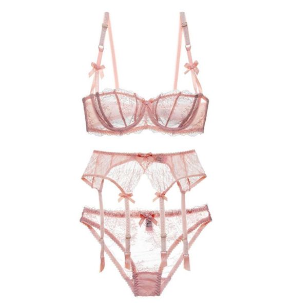 women 12 cup embroidery lingerie set white bra set 3 piece brapantiesgarter lace brassiere transparent underwear set5372509, Red;black
women 12 cup embroidery lingerie set white bra set 3 piece brapantiesgarter lace brassiere transparent underwear set5372509, Red;black