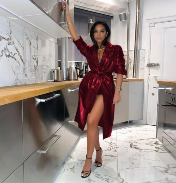 women autumn pu leather long sleeve dress with belt black high waist v neck dresses for office ladies elastic club outfits4770340, Black;gray
women autumn pu leather long sleeve dress with belt black high waist v neck dresses for office ladies elastic club outfits4770340, Black;gray