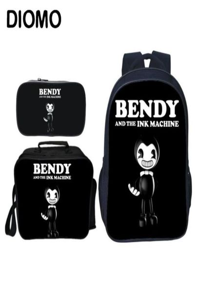 diomo bendy and the ink machine school bags for teenage girls boys backpack set male feminina lapchilren bagpack large cute j16179316
diomo bendy and the ink machine school bags for teenage girls boys backpack set male feminina lapchilren bagpack large cute j16179316