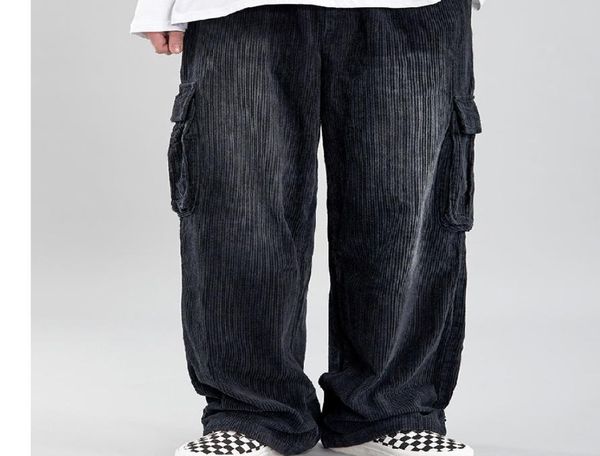 spring men casual corduroy cargo pants men slacks loose fit overalls pants with pockets men hip hop pant plus size m2xl5375430, Black
spring men casual corduroy cargo pants men slacks loose fit overalls pants with pockets men hip hop pant plus size m2xl5375430, Black