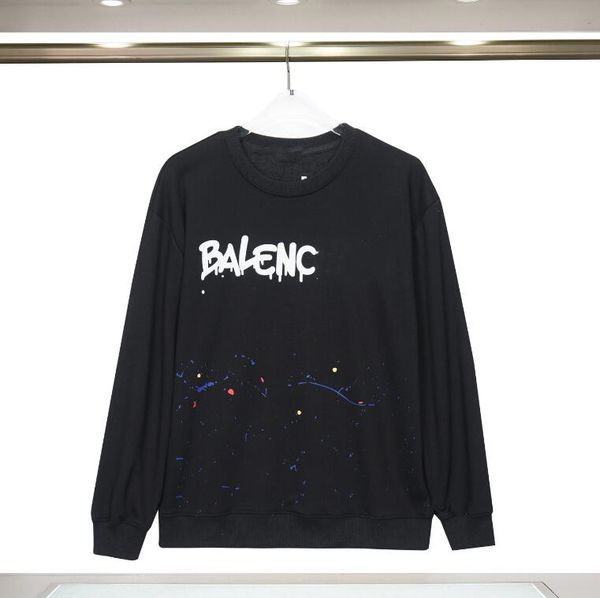 women's sweatshirts 2023 autumn new letter printing men's women's pure cotton sweater designer brand balenciaa women's r, Black
women's sweatshirts 2023 autumn new letter printing men's women's pure cotton sweater designer brand balenciaa women's r, Black