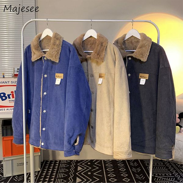 men's jackets parkas men corduroy clothing thicken winter design gentle college ulzzang baggy comfortable ins all-match preppy handsome, Black;brown
men's jackets parkas men corduroy clothing thicken winter design gentle college ulzzang baggy comfortable ins all-match preppy handsome, Black;brown