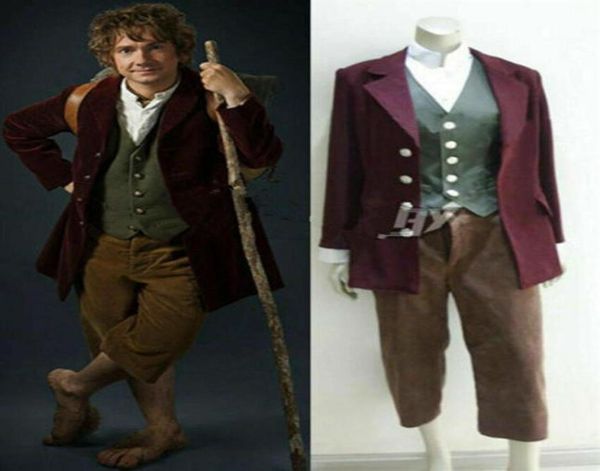 new the hobbit the lord of the rings bilbo baggins cosplay costume clothing303f3616573, Black;red
new the hobbit the lord of the rings bilbo baggins cosplay costume clothing303f3616573, Black;red