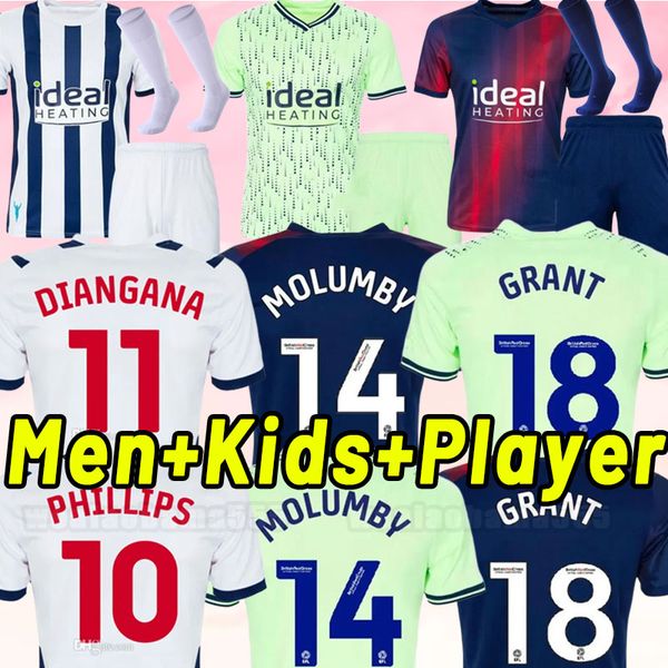 23 24 west bromwich soccer jerseys livermore diang brunt albion football shirt 2023 2024 home away robson-kanu phillips men kids kits sets u, Black;yellow
23 24 west bromwich soccer jerseys livermore diang brunt albion football shirt 2023 2024 home away robson-kanu phillips men kids kits sets u, Black;yellow