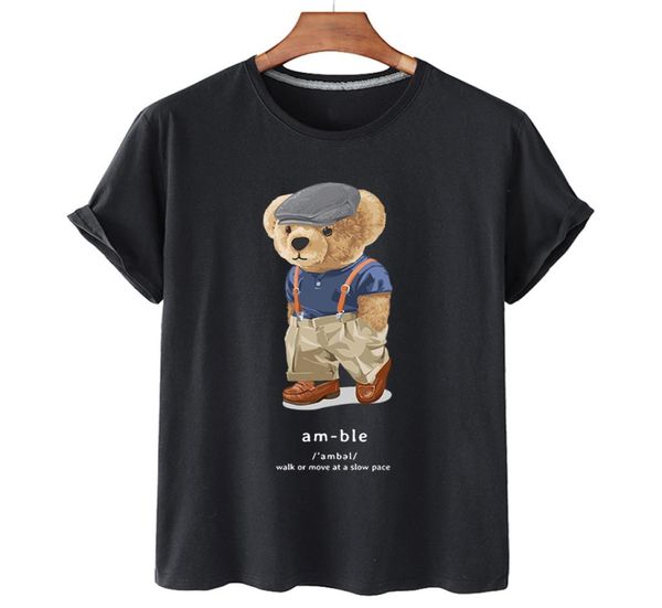 womens black bear printed tshirts fashion girls plus size letter short sleeve loose tshirt summer clothing white tees7118530
womens black bear printed tshirts fashion girls plus size letter short sleeve loose tshirt summer clothing white tees7118530