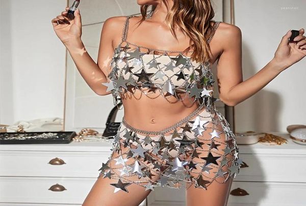 skirts star chainmail skirt in silver women mini jupe body chain disk jewelry lady beach nightclub dress up swim cover2956717, Black
skirts star chainmail skirt in silver women mini jupe body chain disk jewelry lady beach nightclub dress up swim cover2956717, Black