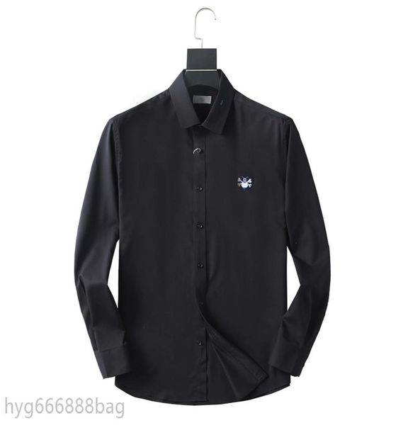 2022ss fashion designer men039s shirts luxury mens business casual shirt men dress shirts long sleeved slim fit shirts men medu7039568, White;black
2022ss fashion designer men039s shirts luxury mens business casual shirt men dress shirts long sleeved slim fit shirts men medu7039568, White;black