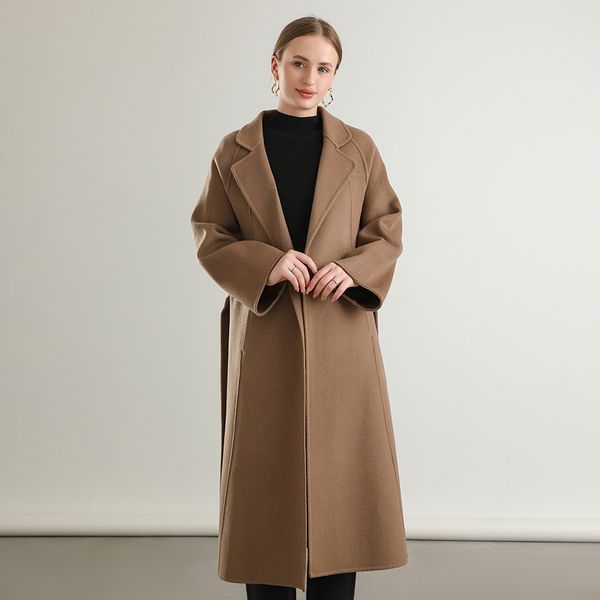 womens wool blends woollen coat long suit collar luxury brand autumn winter black jackets 230818
womens wool blends woollen coat long suit collar luxury brand autumn winter black jackets 230818