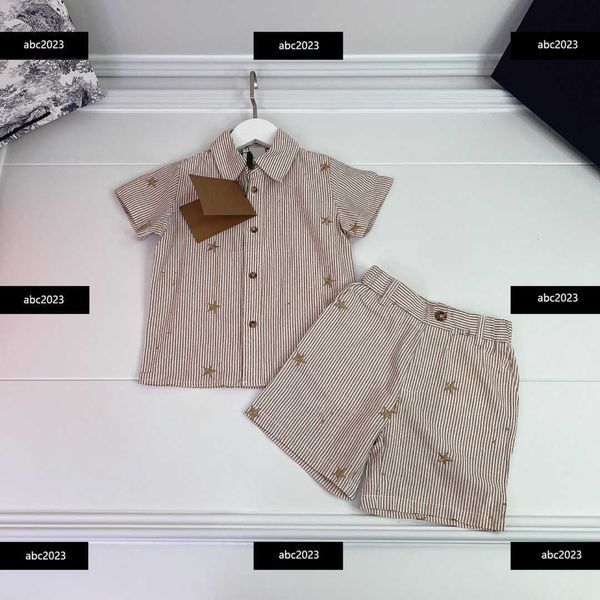 new kids clothes child sets baby 2pcs short sleeve shirt and striped shorts summer outdoors tracksuit size 100-160 cm feb23, White
new kids clothes child sets baby 2pcs short sleeve shirt and striped shorts summer outdoors tracksuit size 100-160 cm feb23, White