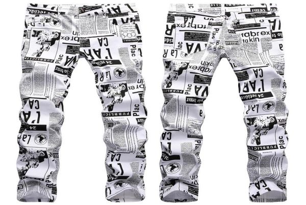 mens street fashion prints jeans slimfit stretch denim pants newspaper painting party jeans cool casual jean8578645, Blue
mens street fashion prints jeans slimfit stretch denim pants newspaper painting party jeans cool casual jean8578645, Blue