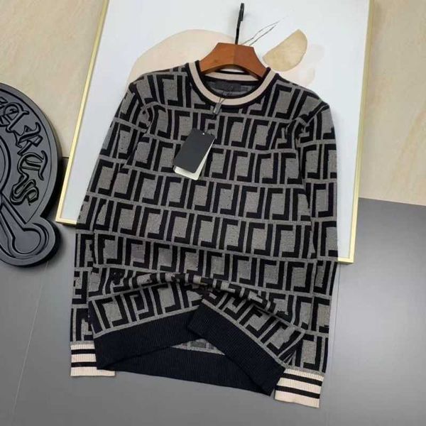 mens knitwear designer warm sweater light luxury thick pullover coat fashion couple bottoming shirt long-sleeved knitted sweater, White;black
mens knitwear designer warm sweater light luxury thick pullover coat fashion couple bottoming shirt long-sleeved knitted sweater, White;black