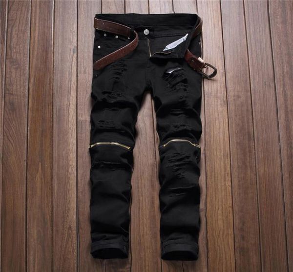 whole new men039s fashion slim jeans zipper jeans tide brand ripped white zipper male jeans white cozy male pa9436735, Blue
whole new men039s fashion slim jeans zipper jeans tide brand ripped white zipper male jeans white cozy male pa9436735, Blue