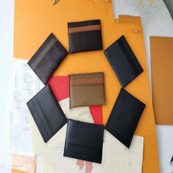 brand designer women's card holders holder luxurys designers fashion handbag men black 11cm mini wallets key195v, Brown;gray
brand designer women's card holders holder luxurys designers fashion handbag men black 11cm mini wallets key195v, Brown;gray
