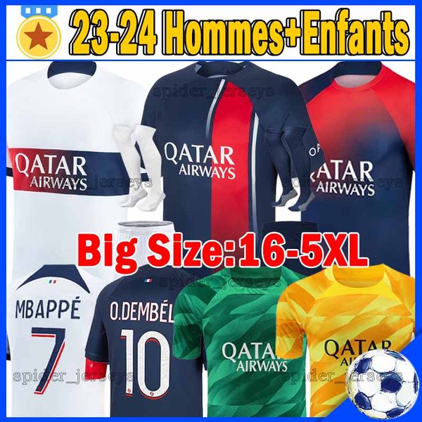 4xl 5xl mbappe dembele psgs soccer jerseys 23 24 hakimi g.ramos kimpembe verratti n.mendes marquinhos maillots de football shirts 2023 women, Black;yellow
4xl 5xl mbappe dembele psgs soccer jerseys 23 24 hakimi g.ramos kimpembe verratti n.mendes marquinhos maillots de football shirts 2023 women, Black;yellow