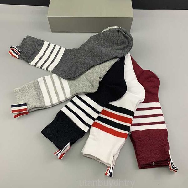 men's socks 2022 fashion luxury brand tb socks men women cotton striped casual crew socks hip hop medium socks ins 5 pairs, Black
men's socks 2022 fashion luxury brand tb socks men women cotton striped casual crew socks hip hop medium socks ins 5 pairs, Black