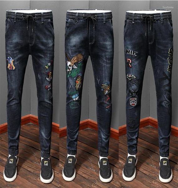 men039s jeans everyday 2022 four seasons models all year round elastic band waist embroidery youth men039s trousers7113228, Blue
men039s jeans everyday 2022 four seasons models all year round elastic band waist embroidery youth men039s trousers7113228, Blue