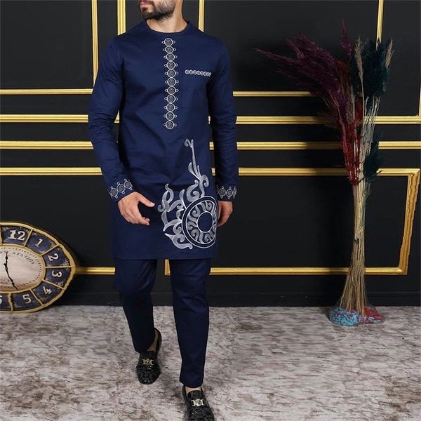 mens tracksuits kaftan summer suit round neck longsleeved pants african male traditional outfit national style 2pcs clothing sets 230818, Gray
mens tracksuits kaftan summer suit round neck longsleeved pants african male traditional outfit national style 2pcs clothing sets 230818, Gray