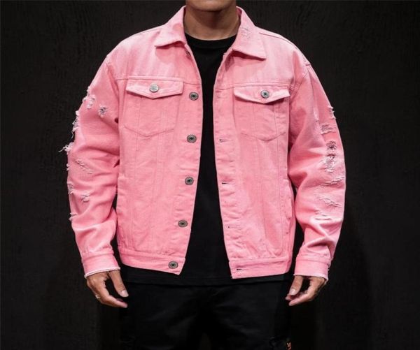 men039s jackets hole denim jacket men ripped cowboy jeans bomber coat male slim fit solid casual coats cotton red plus size 5xl7929399, Black;brown
men039s jackets hole denim jacket men ripped cowboy jeans bomber coat male slim fit solid casual coats cotton red plus size 5xl7929399, Black;brown
