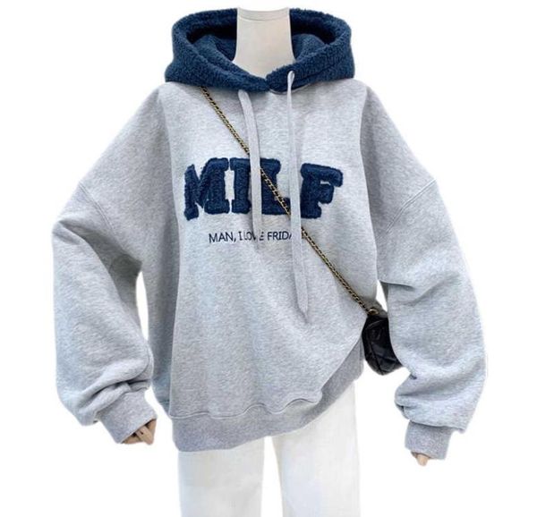 hoodies women sweatshirts letter milf print wool pullovers loose korean style jacket full sleeve casual winter jacket 2105287481168, Black
hoodies women sweatshirts letter milf print wool pullovers loose korean style jacket full sleeve casual winter jacket 2105287481168, Black