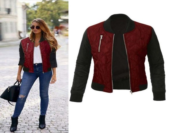 women basic coats casual long sleeve jacket new winter coat thicken outwear bomber jackets1767703, Black;brown
women basic coats casual long sleeve jacket new winter coat thicken outwear bomber jackets1767703, Black;brown