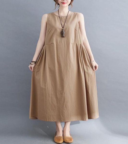 casual dresses women summer dress arrival 2022 vintage style solid color loose comfortable female cotton long b1938casual5142691, Black;gray
casual dresses women summer dress arrival 2022 vintage style solid color loose comfortable female cotton long b1938casual5142691, Black;gray