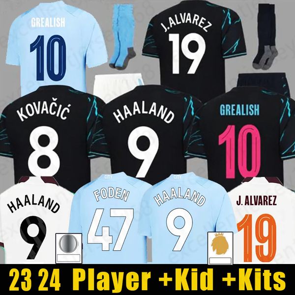 22 23 24 haaland soccer jerseys grealish sterling mans cities mahrez fans player version de bruyne foden football shirt kids kit sets unifor, Black;yellow
22 23 24 haaland soccer jerseys grealish sterling mans cities mahrez fans player version de bruyne foden football shirt kids kit sets unifor, Black;yellow
