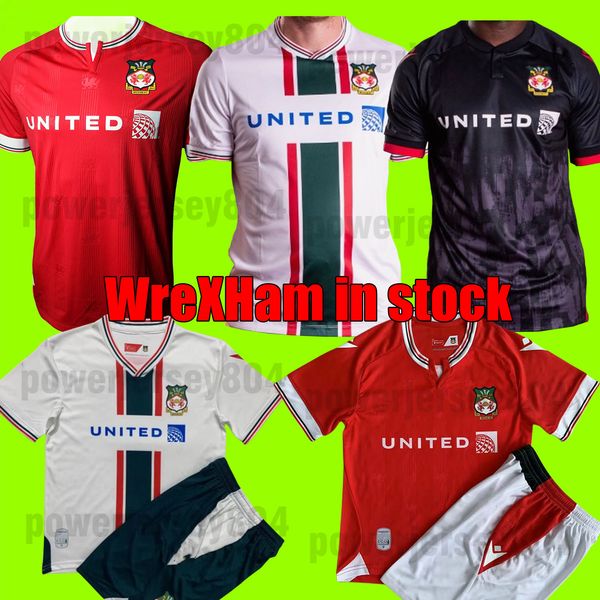 2023 2024 wrexham soccer jerseys kids kit 23/24 home away third football shirt crysau pel droed camisetas futbol maillot foot davies young t, Black;yellow
2023 2024 wrexham soccer jerseys kids kit 23/24 home away third football shirt crysau pel droed camisetas futbol maillot foot davies young t, Black;yellow