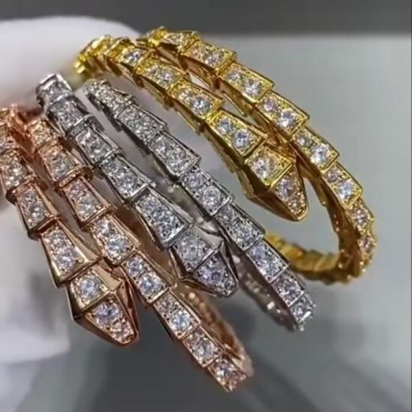 High Quality Silver 925 Women's Snake Pattern Full Hollow Inlaid Diamond Boutique Home Furnishing Bracelet Party Birthday Gift
High Quality Silver 925 Women's Snake Pattern Full Hollow Inlaid Diamond Boutique Home Furnishing Bracelet Party Birthday Gift