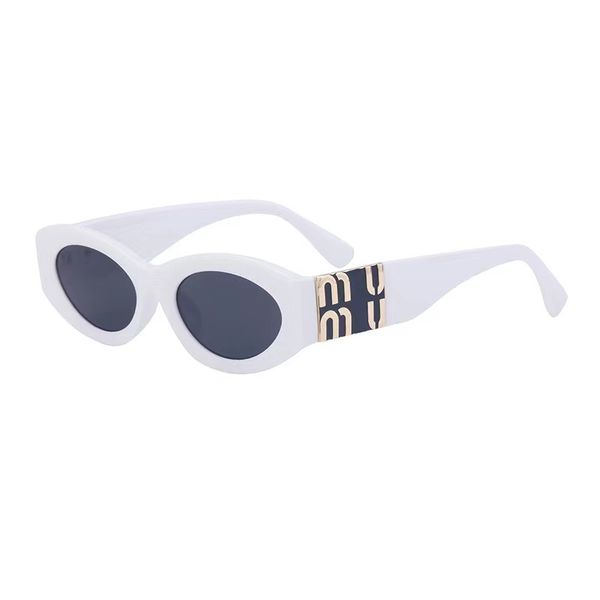 fashion miu sunglasses goggle beach designer sun glasses for man woman eyeglasses 6 colors high quality, White;black
fashion miu sunglasses goggle beach designer sun glasses for man woman eyeglasses 6 colors high quality, White;black