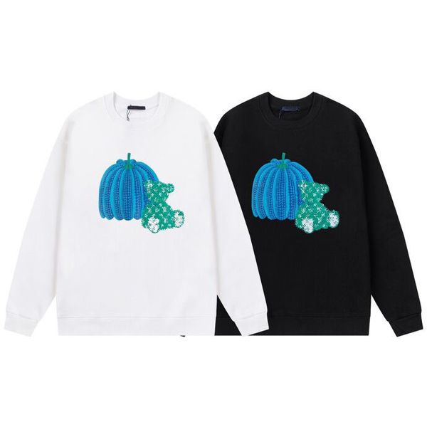 2023 autumn/winter new pure cotton letter printing sweatshirt fashion trend round neck plate style w09-1, Black;brown
2023 autumn/winter new pure cotton letter printing sweatshirt fashion trend round neck plate style w09-1, Black;brown
