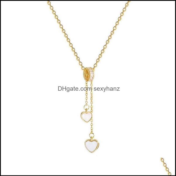 pendants pendant necklaces potcet korea fashion trend womens stainless steel heart chain geometric retro jewelry drop delivery 3nk266f, Silver 
pendants pendant necklaces potcet korea fashion trend womens stainless steel heart chain geometric retro jewelry drop delivery 3nk266f, Silver