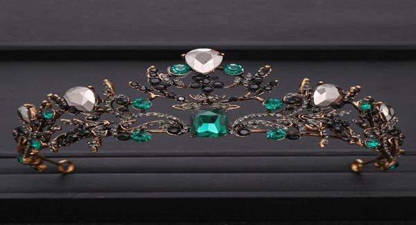 vintage green crystal tiaras black rhinestone queen crown luxuriou baroque bridal wedding tiara pageant hair jewelry accessories6276338, Slivery;golden
vintage green crystal tiaras black rhinestone queen crown luxuriou baroque bridal wedding tiara pageant hair jewelry accessories6276338, Slivery;golden