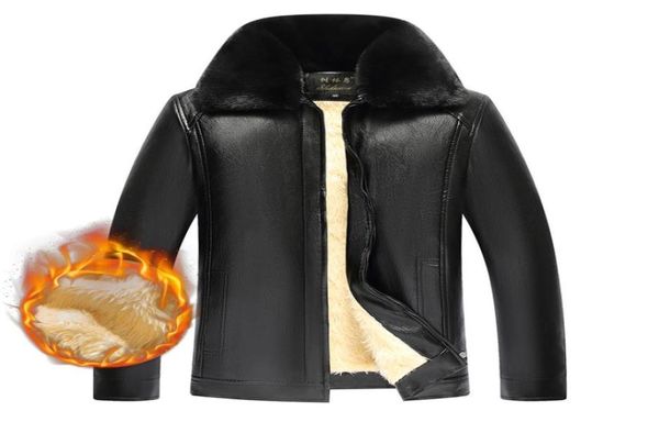 winter pu leather jacket big size with white fleece for men autumn male casual thick warm business fur varsity outerwear coat3944585, Black
winter pu leather jacket big size with white fleece for men autumn male casual thick warm business fur varsity outerwear coat3944585, Black