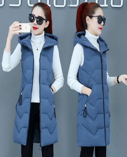 casual chalecos para mujer down cotton vest women long korean version of gilet femme winter sleeveless jacket allmatch women0398950360, Black;white
casual chalecos para mujer down cotton vest women long korean version of gilet femme winter sleeveless jacket allmatch women0398950360, Black;white