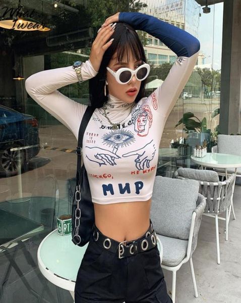 women039s tshirt women full sleeve turtleneck tshirt short autumn fashion print hiphop pullovers skinny casual femme3704112, White
women039s tshirt women full sleeve turtleneck tshirt short autumn fashion print hiphop pullovers skinny casual femme3704112, White