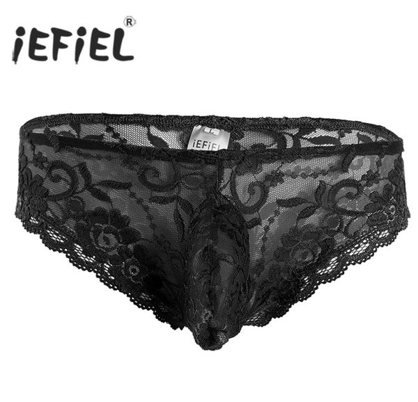 iefiel brand men lingerie lace floral bulge pouch low rise bikini briefs underwear underpants for men039s gay panties size mxl1108840, Black;white
iefiel brand men lingerie lace floral bulge pouch low rise bikini briefs underwear underpants for men039s gay panties size mxl1108840, Black;white