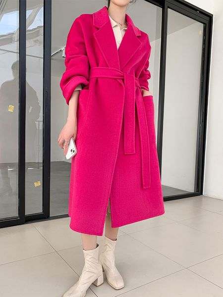 womens wool blends longming chic long woolen coats women winter 100% merino overcoat jacket fashion elegant ladies autumn clothing korean 23, Black
womens wool blends longming chic long woolen coats women winter 100% merino overcoat jacket fashion elegant ladies autumn clothing korean 23, Black