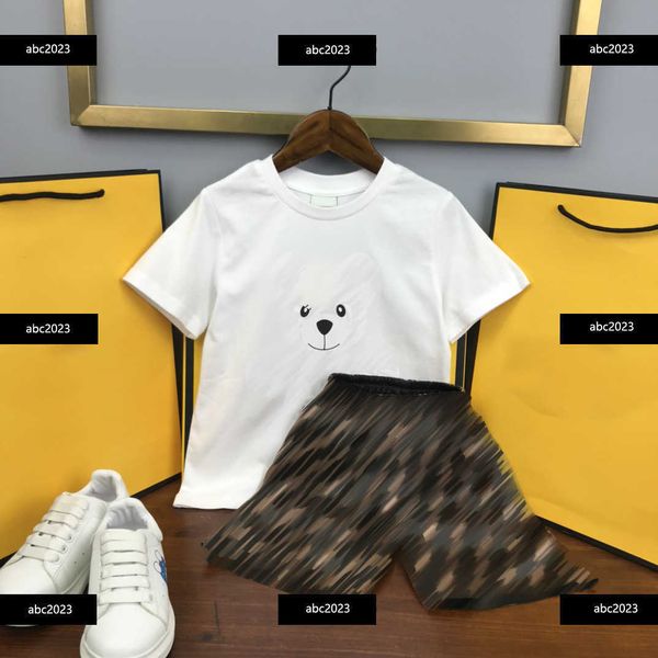 new tracksuits kid sets cute animal pattern baby suit size 100-160 cm 2pcs letter printed t-shirt and brown shorts april10, White
new tracksuits kid sets cute animal pattern baby suit size 100-160 cm 2pcs letter printed t-shirt and brown shorts april10, White