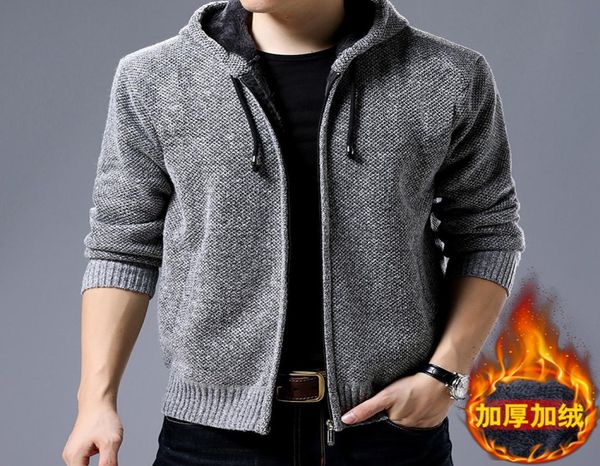 winter thicker cardigan male fashion quality casaco masculino hooded sweater men casual outwear chompas para hombre2137084, White;black
winter thicker cardigan male fashion quality casaco masculino hooded sweater men casual outwear chompas para hombre2137084, White;black