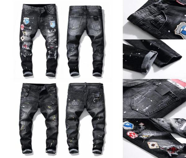 21ss sell mens designer jeans distressed ripped slim fit motorcycle biker denim for men s fashion mans black pants7904980, Blue
21ss sell mens designer jeans distressed ripped slim fit motorcycle biker denim for men s fashion mans black pants7904980, Blue