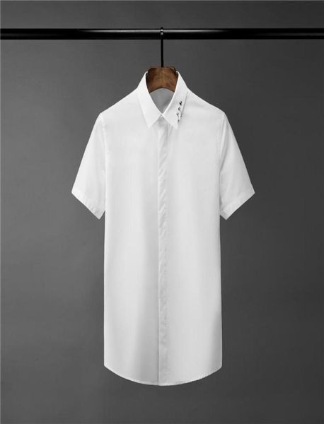 new solid color mens shirts luxury metal decoration short sleeve mens dress shirts fashion slim fit male plus size 4xl7119791, White;black
new solid color mens shirts luxury metal decoration short sleeve mens dress shirts fashion slim fit male plus size 4xl7119791, White;black