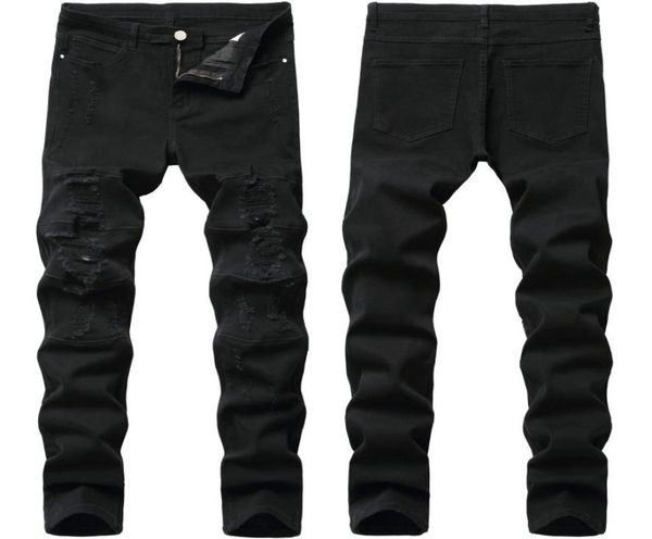 black jeans men039s pants fashion streetwear holes washed men denim pants 2020 new feet stretch male straight slim ripped jeans6632125, Blue
black jeans men039s pants fashion streetwear holes washed men denim pants 2020 new feet stretch male straight slim ripped jeans6632125, Blue