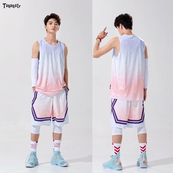 running sets quick dry breathable boys basketball jerseys shirt youth sports shirt with shorts men gradient basketball uniform customized 23, Black;blue
running sets quick dry breathable boys basketball jerseys shirt youth sports shirt with shorts men gradient basketball uniform customized 23, Black;blue