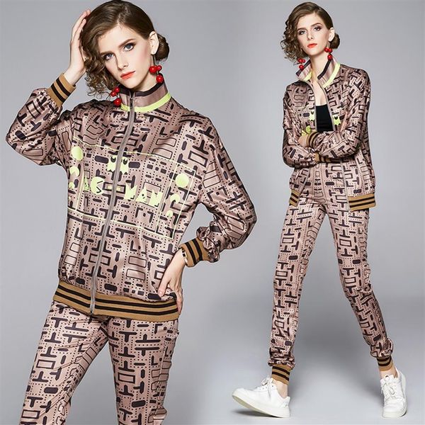 luxury womens two piece sets runway printed long sleeve jackets coat and long pants 2 pcs sets plus size ladies designer two piece226z, White
luxury womens two piece sets runway printed long sleeve jackets coat and long pants 2 pcs sets plus size ladies designer two piece226z, White